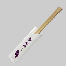 まる重様（石川県）　ハカマ型箸袋