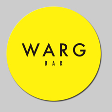 BAR WARG様　オフセット印刷コースター