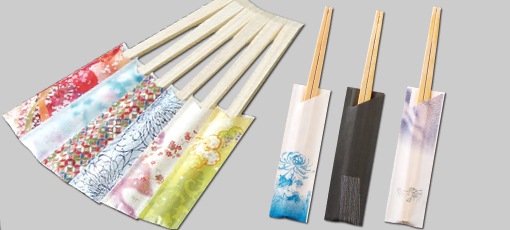 ハカマ型箸袋のイメージ